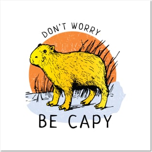 Capybara Posters and Art